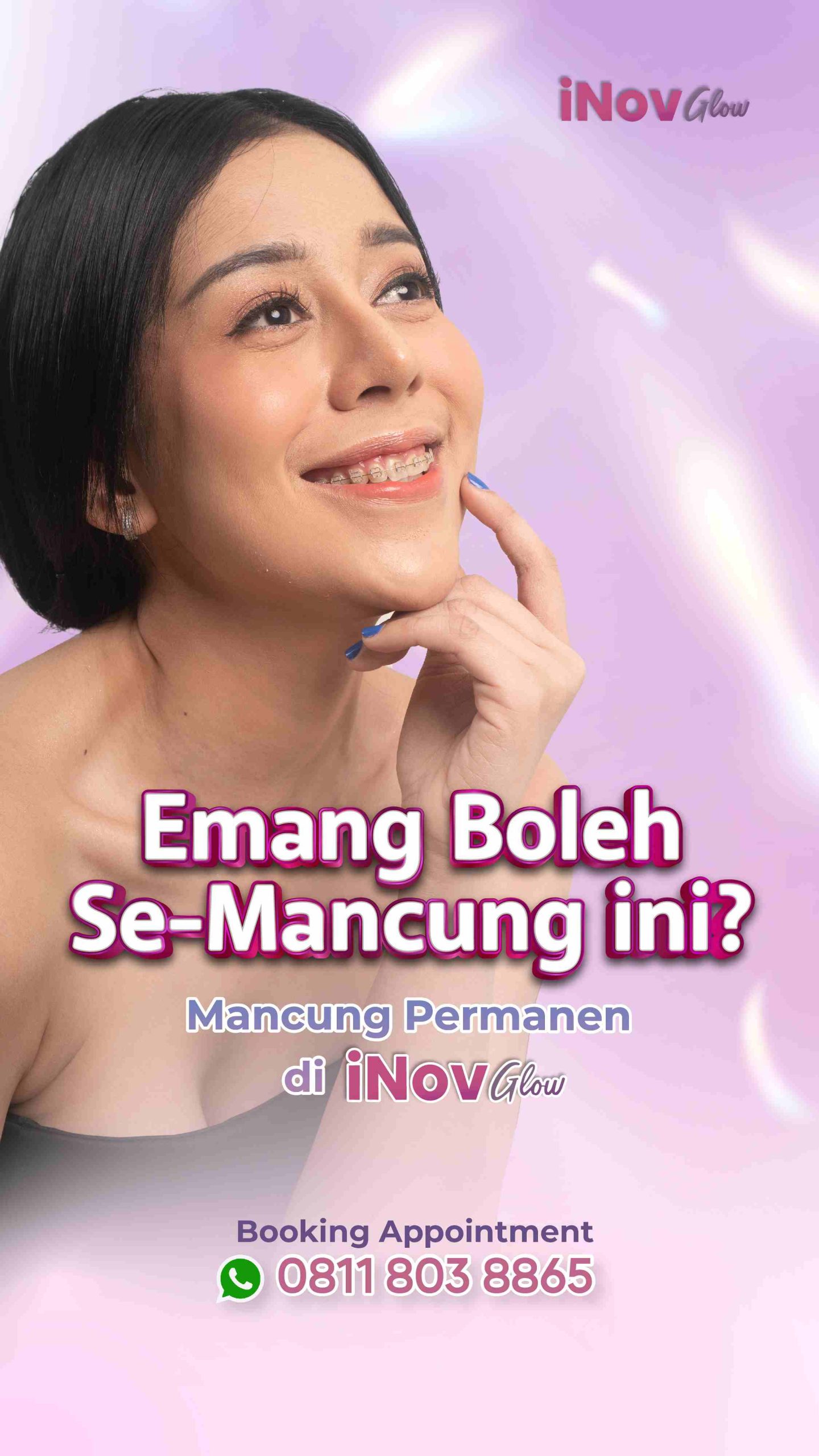 Hasil operasi hidung pasien Klinik Utama iNOV GLOW